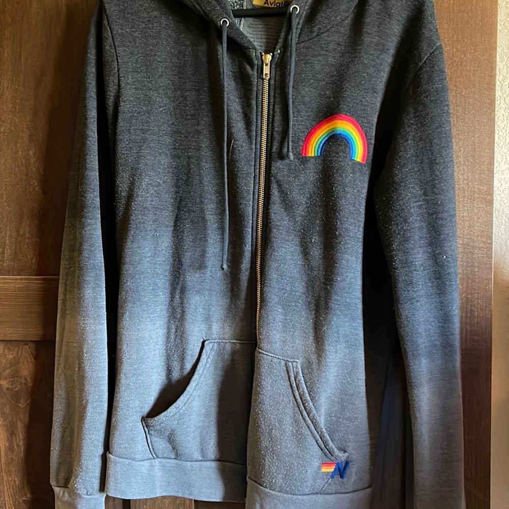 Aviator Nation zip up hoodie